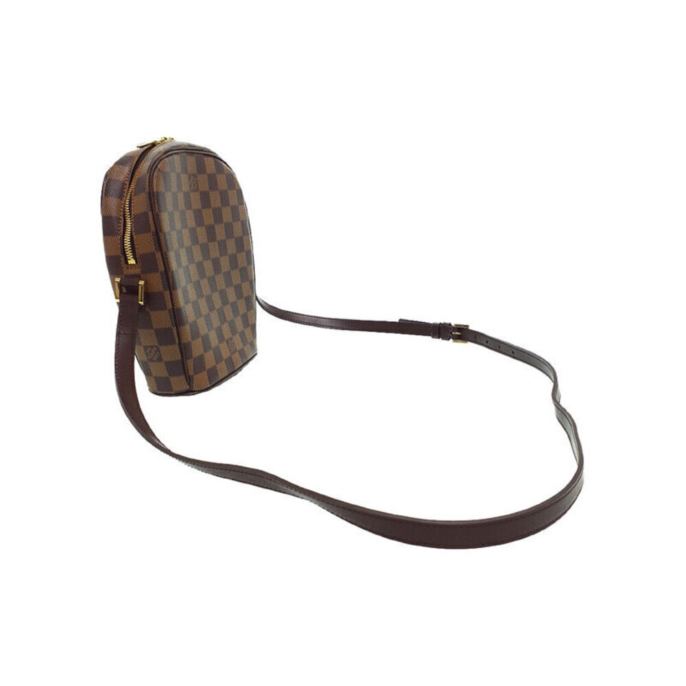 Louis Vuitton Bag Damier Brown Ipanema Shoulder Ebene
